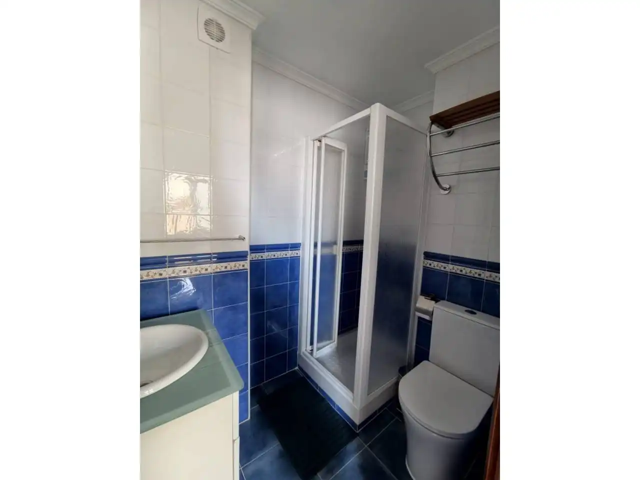 Baño de Apartamento de alquiler en Centro