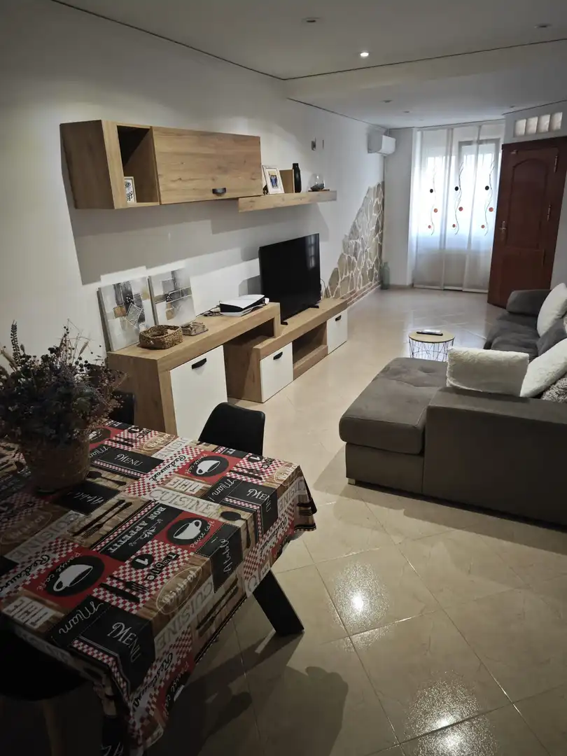 Sala de estar de Finca rústica en venta en El Real de Gandia con Aire acondicionado, Calefacción y Terraza