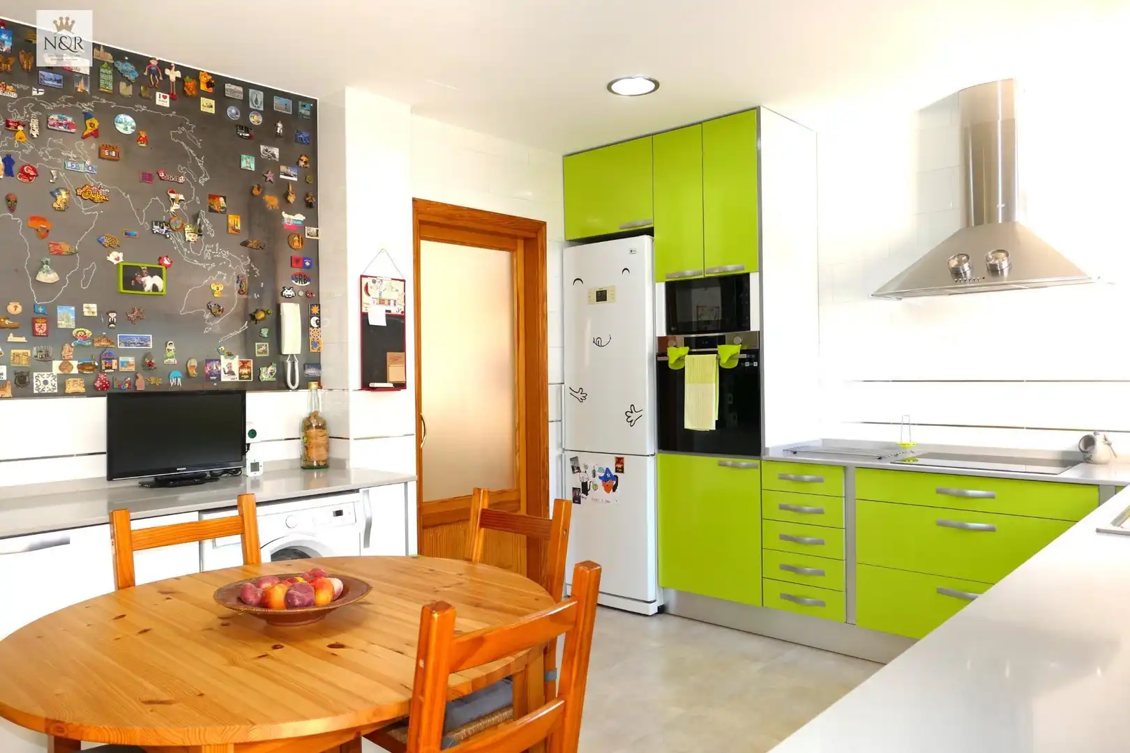 Kitchen of Flat for sale in Alaró  with Air Conditioner, Parquet flooring and Furnished