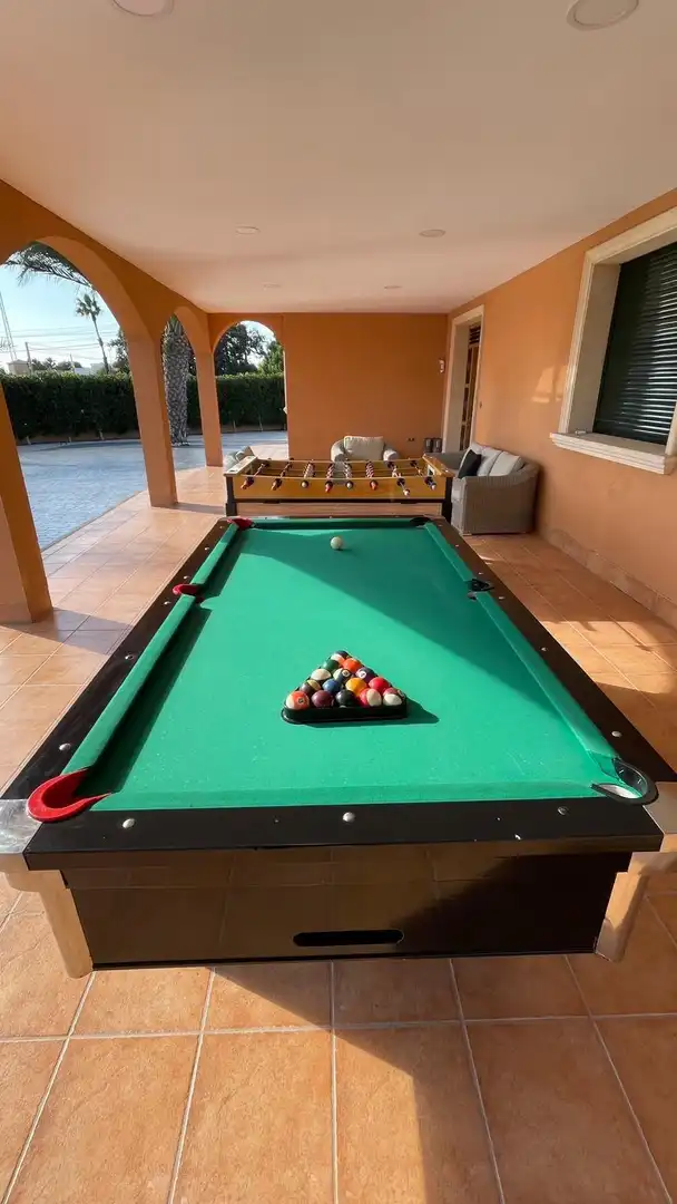 Schwimmbecken von Haus oder Chalet zur Miete in Elche / Elx mit Klimaanlage, Heizung und Privatgarten