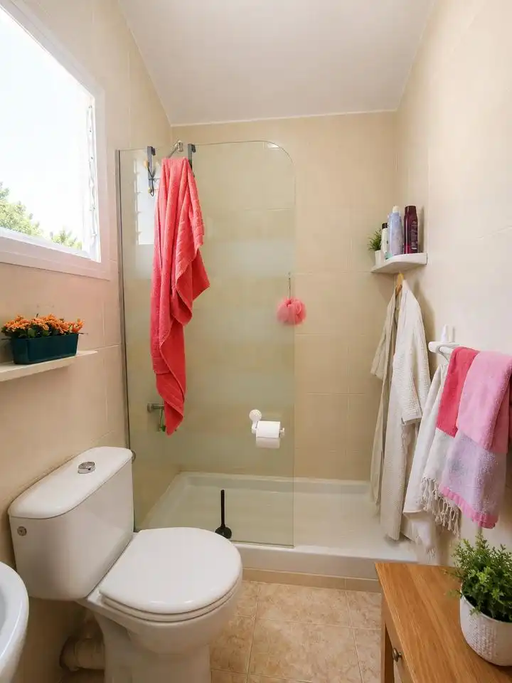 Badezimmer von Wohnung zum Verkauf in San Bartolomé de Tirajana mit Klimaanlage, Terrasse und Möbliert