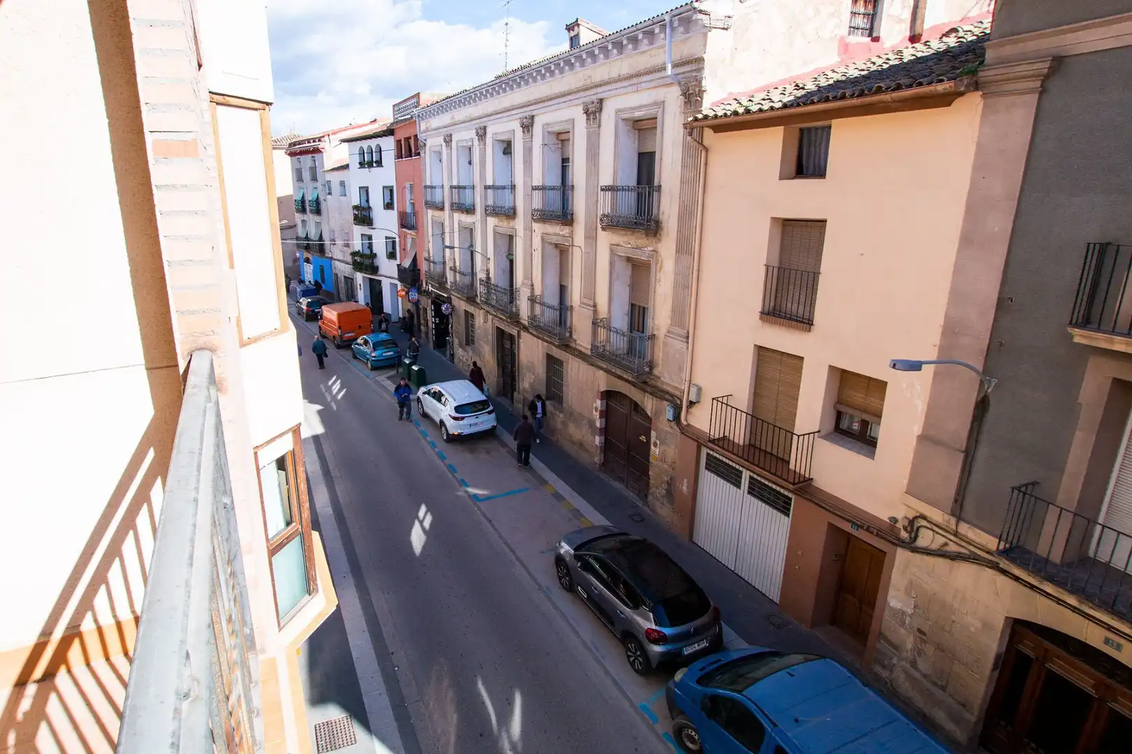 Außenansicht von Wohnung zum Verkauf in Caspe mit Heizung