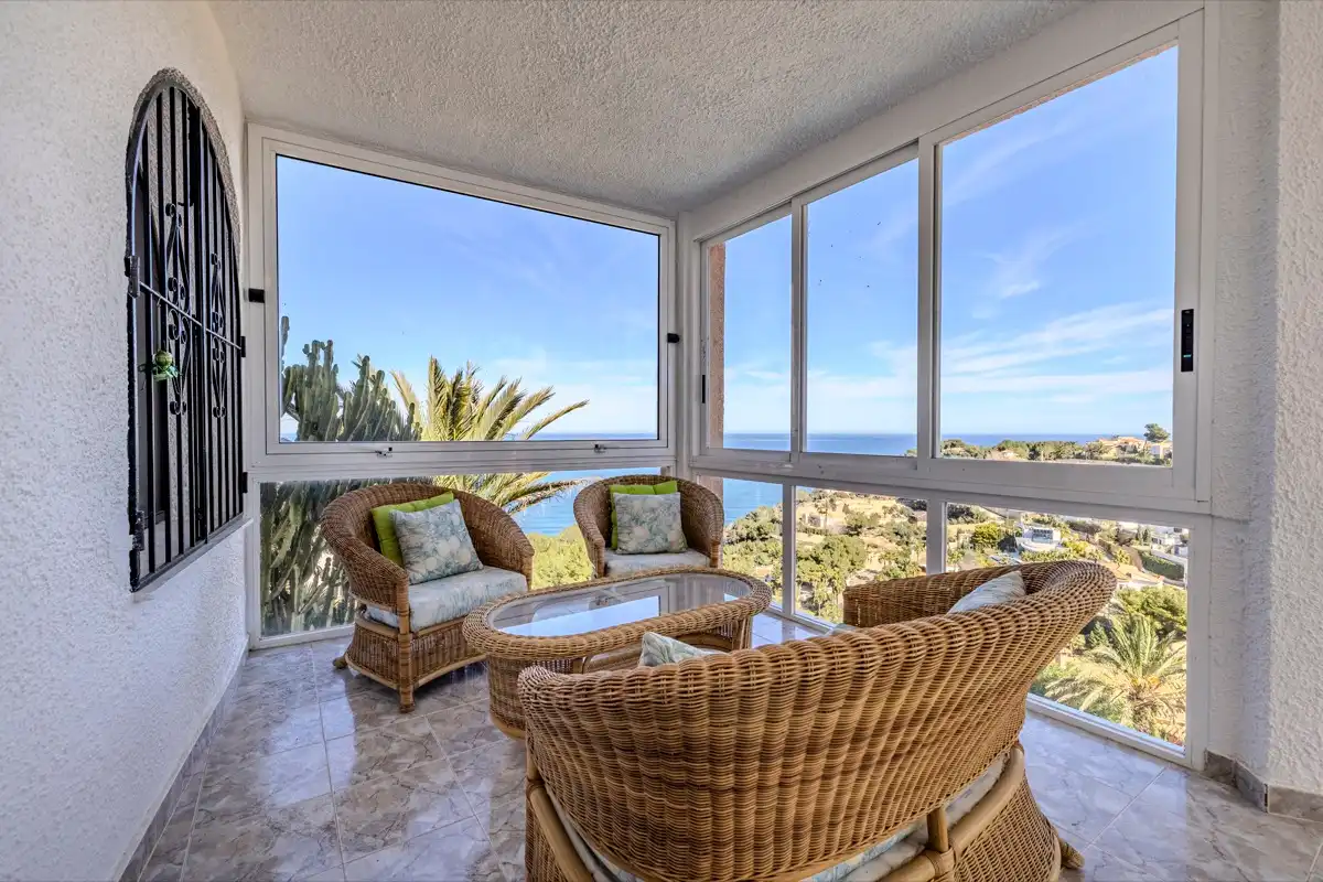 Terrace of Houses for sale in Jávea / Xàbia  with Air Conditioner, Heating and Private garden