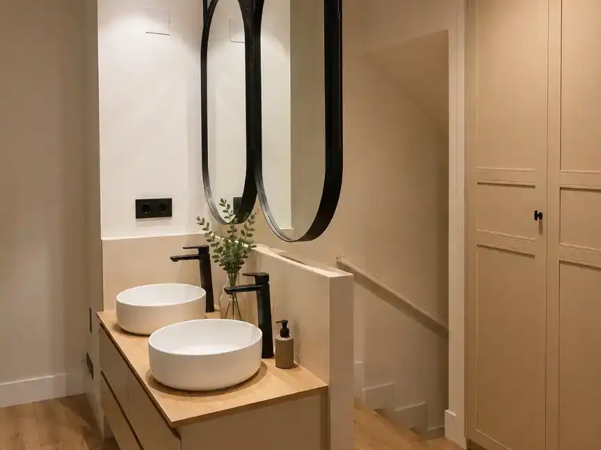 Badezimmer von Wohnung zur Miete in Jaca mit Privatgarten und Möbliert