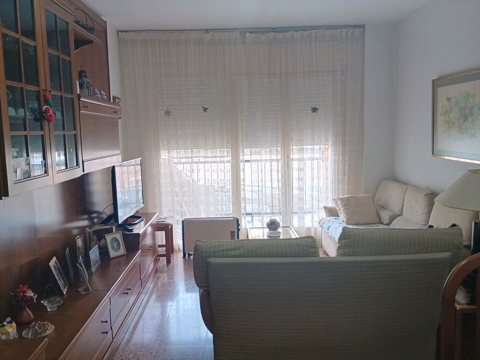 Living room of Flat for sale in  Tarragona Capital  with Terrace and Furnished