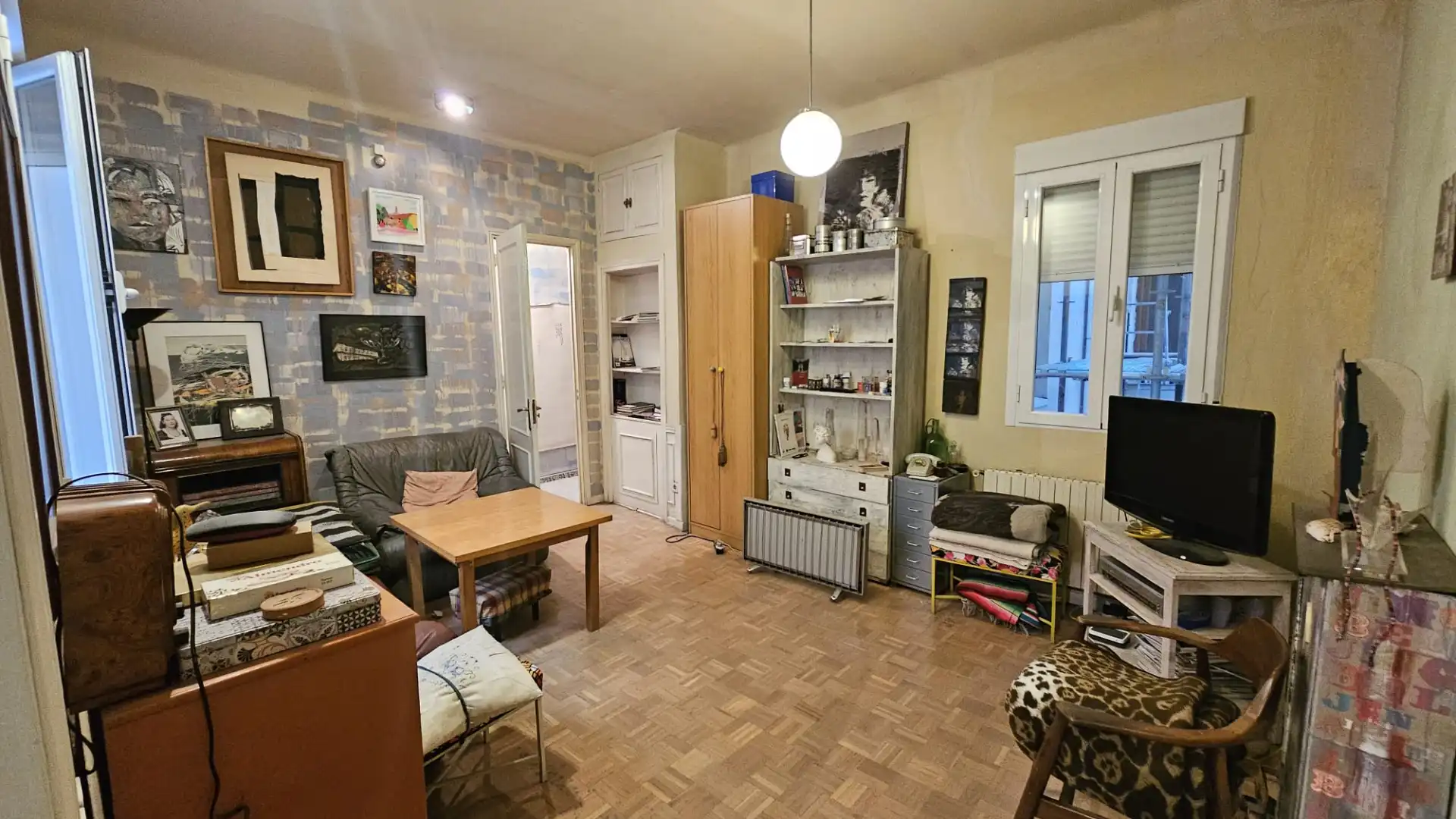 Sala de estar de Piso en venta en Madrid con Aire acondicionado, Calefacción y Parquet
