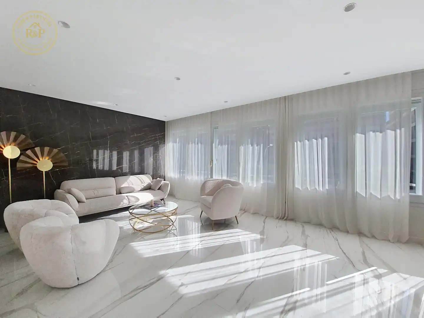 Living room of Flat for sale in Barcelona  with Heating, Storage room and Swimming Pool