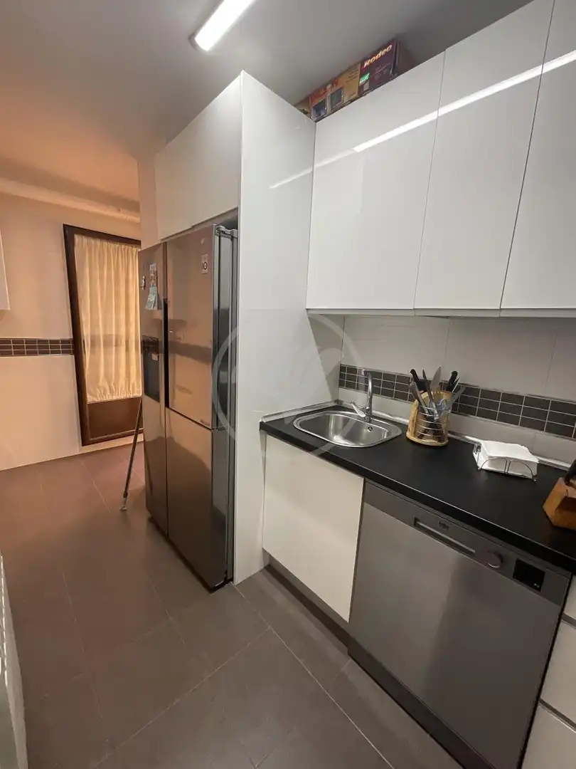 Cocina de Piso de alquiler en Linares con Aire acondicionado, Terraza y Amueblado