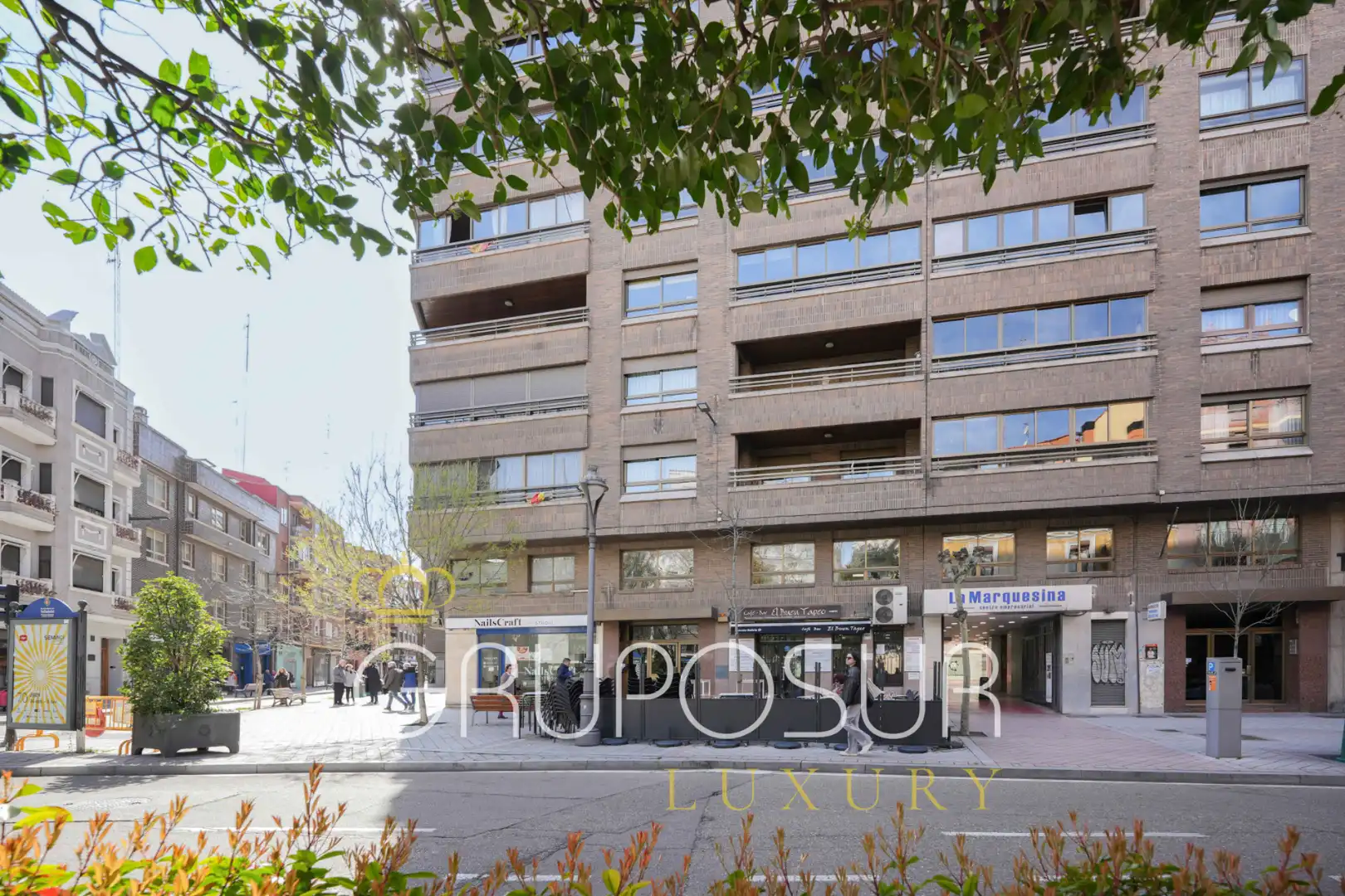 Vista exterior de Piso en venta en Valladolid con Calefacción, Parquet y Terraza