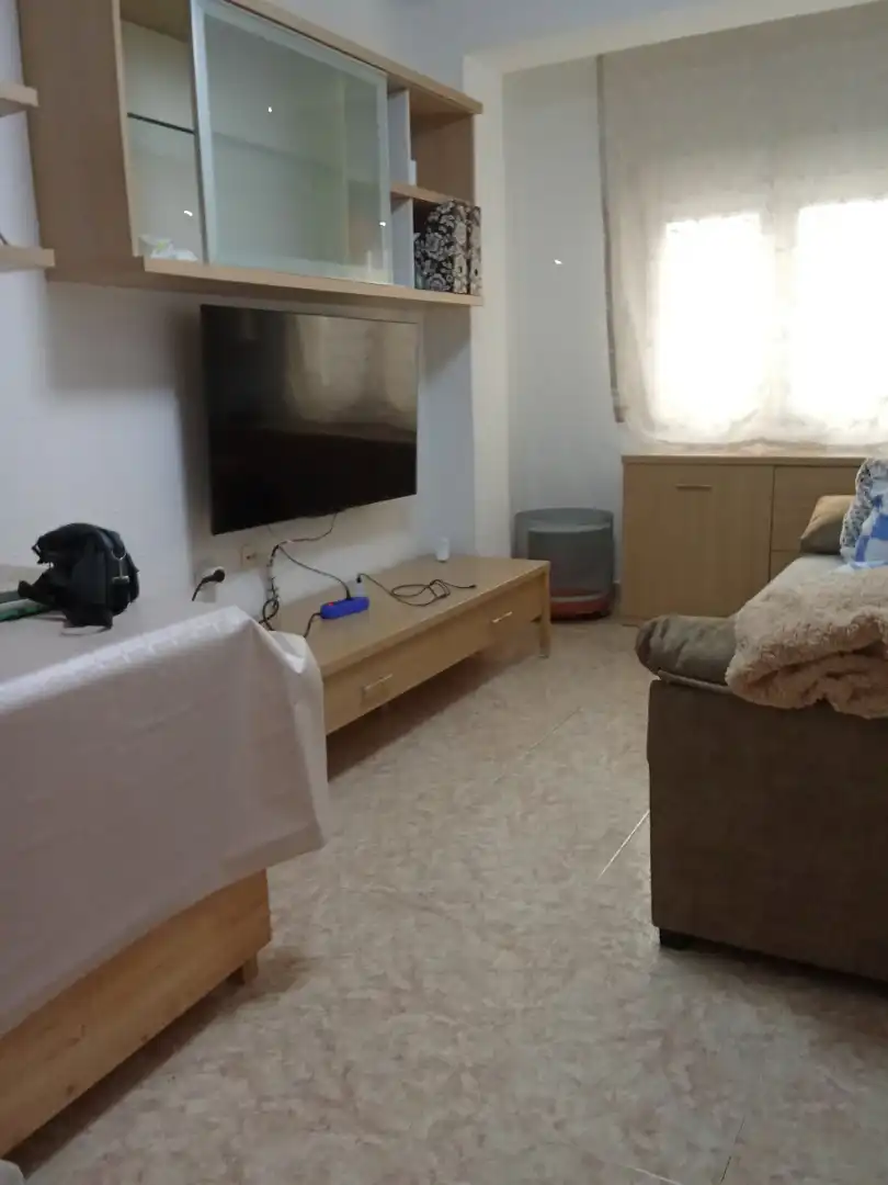 Sala de estar de Piso en venta en Zaragoza con Calefacción, Terraza y Amueblado