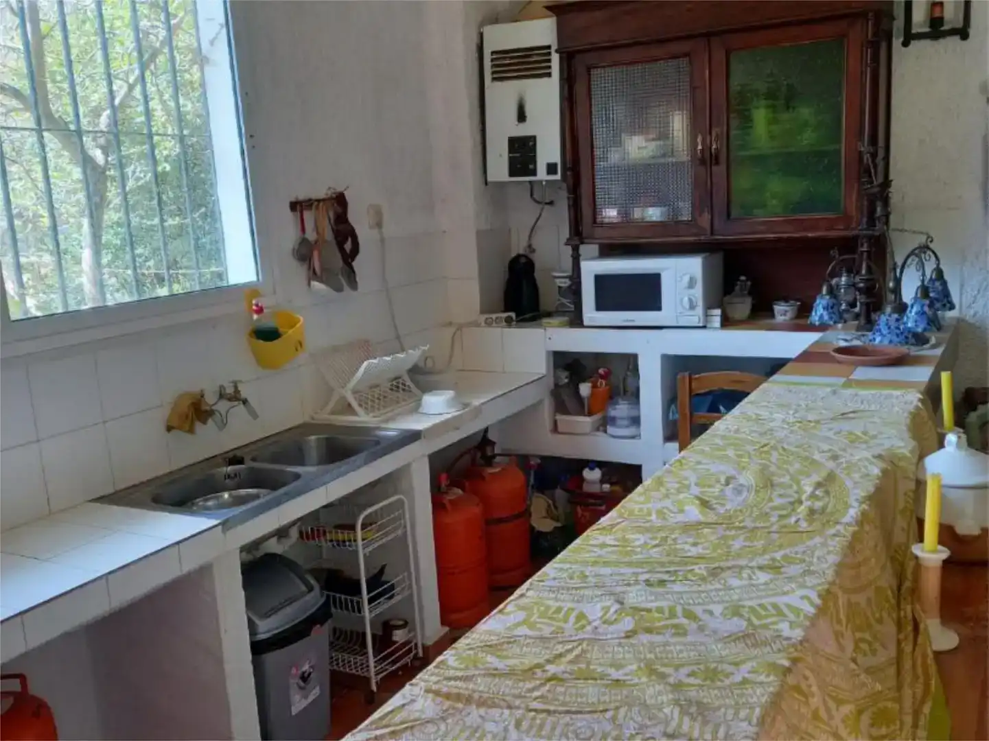 Cocina de Casa o chalet en venta en Trevélez con Jardín privado, Trastero y Amueblado