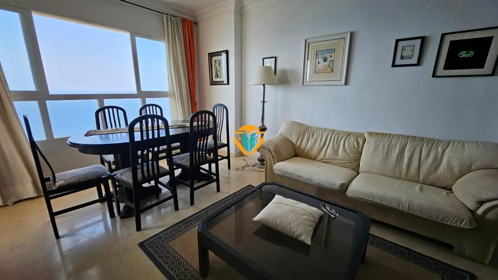 Living room of Flat for sale in Benidorm  with Terrace, Storage room and Furnished