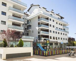 Exterior view of Flat for sale in Calatayud  with Heating, Private garden and Parquet flooring