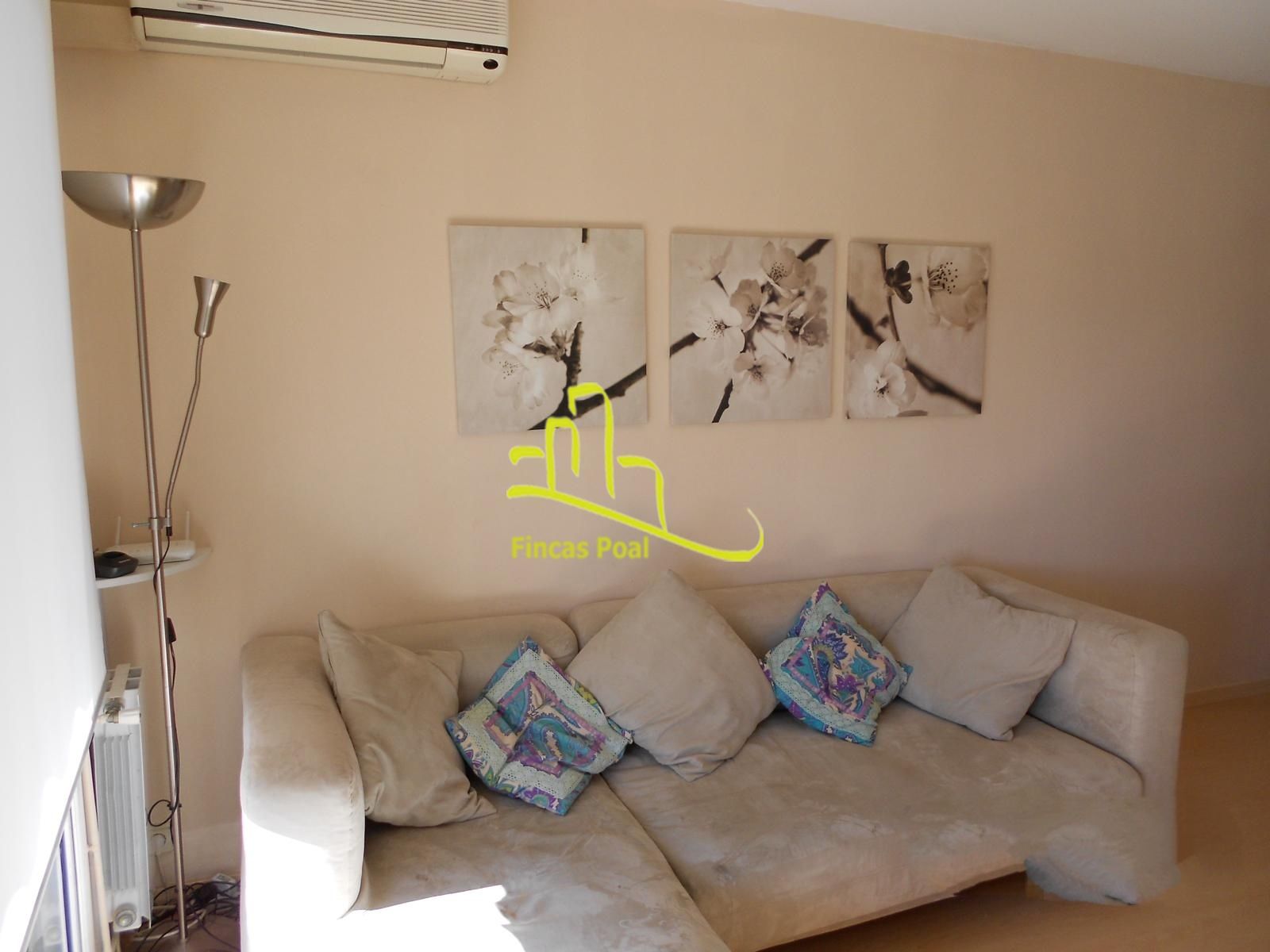 Living room of Flat for sale in Castelldefels  with Heating, Storage room and Community pool