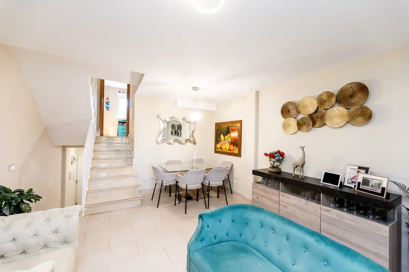Comedor de Casa adosada en venta en Colmenarejo con Aire acondicionado, Calefacción y Terraza