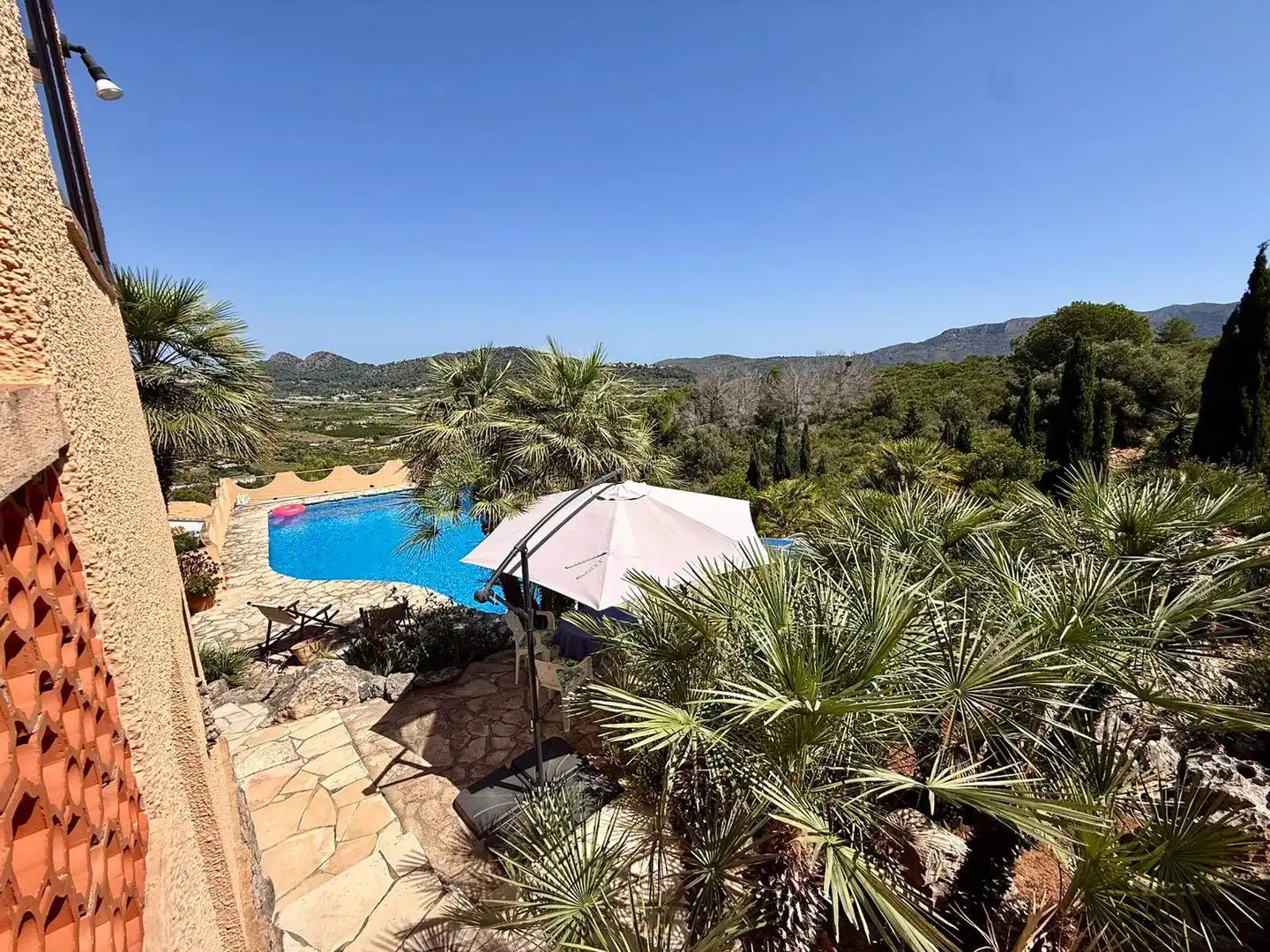 Schwimmbecken von Haus oder Chalet zum Verkauf in Pedreguer mit Klimaanlage, Heizung und Privatgarten