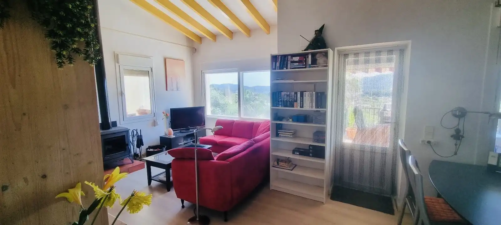Sala de estar de Casa o chalet en venta en Xaló con Aire acondicionado, Calefacción y Jardín privado