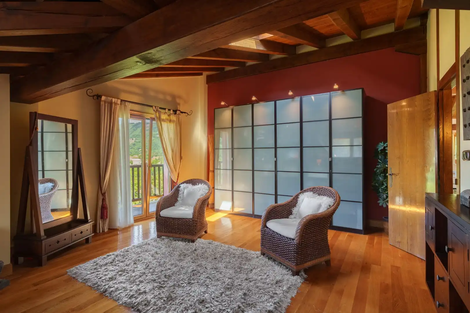 Sala de estar de Casa o chalet en venta en Elduain con Calefacción, Trastero y Amueblado