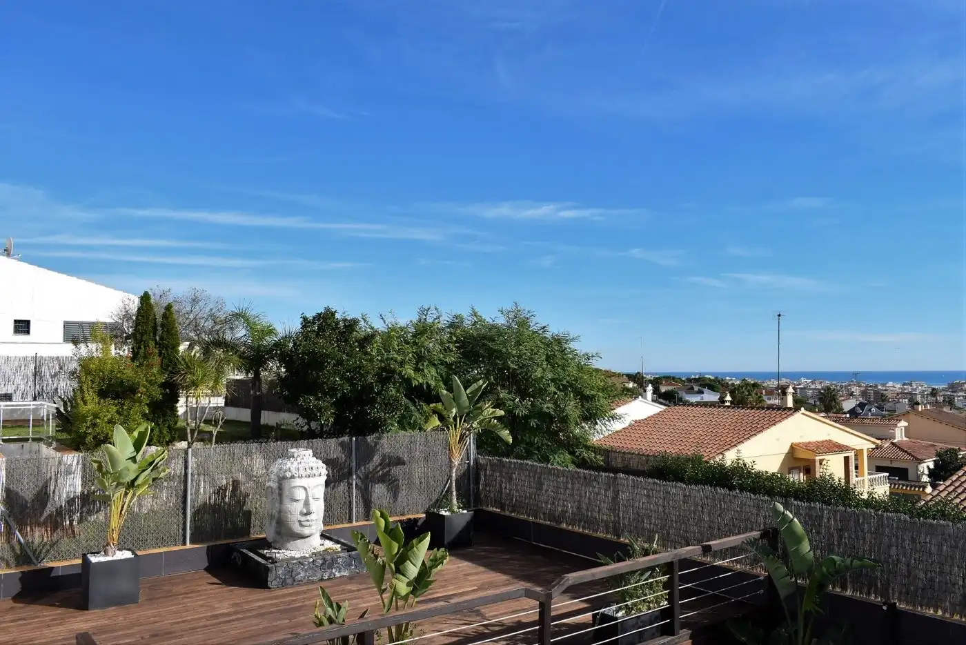 Terrassa de Casa adosada en venda en Calafell amb Calefacció, Jardí privat i Terrassa