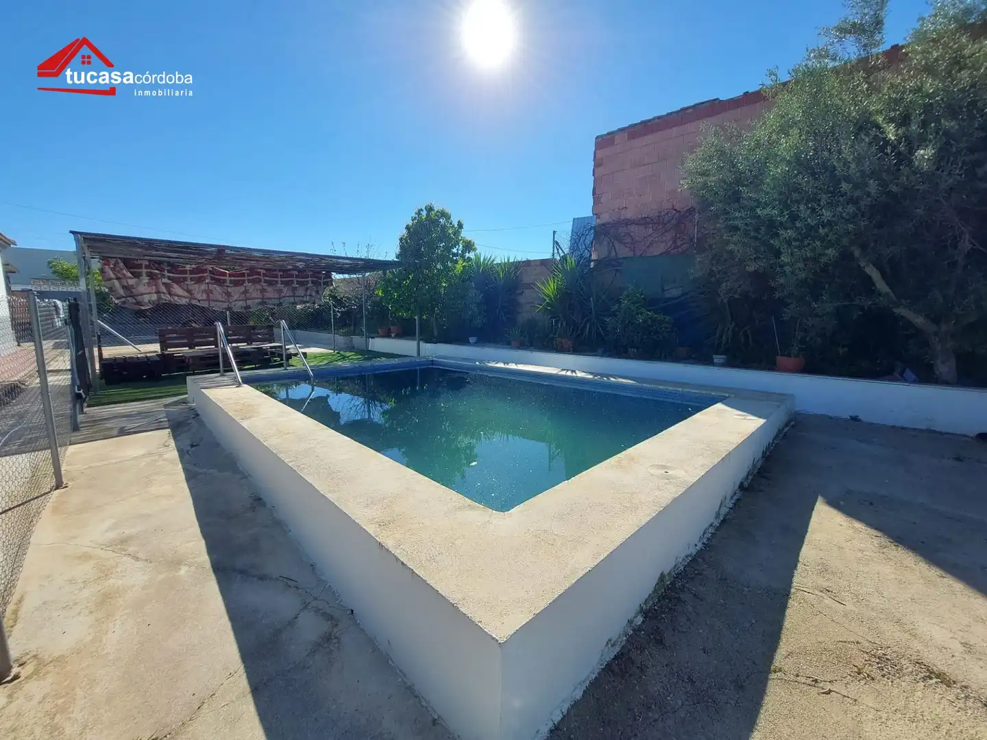 Piscina de Finca rústica en venda en Montemayor amb Traster, Piscina i Moblat