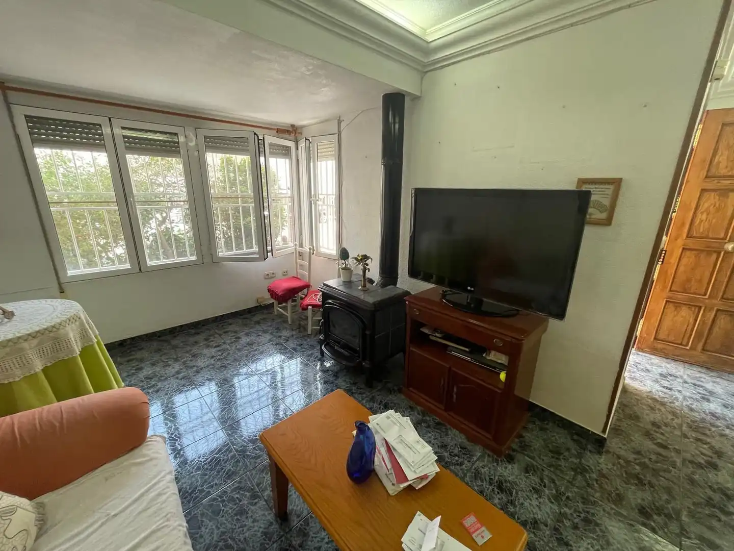 Sala de estar de Casa o chalet en venta en Águilas con Jardín privado, Terraza y Trastero