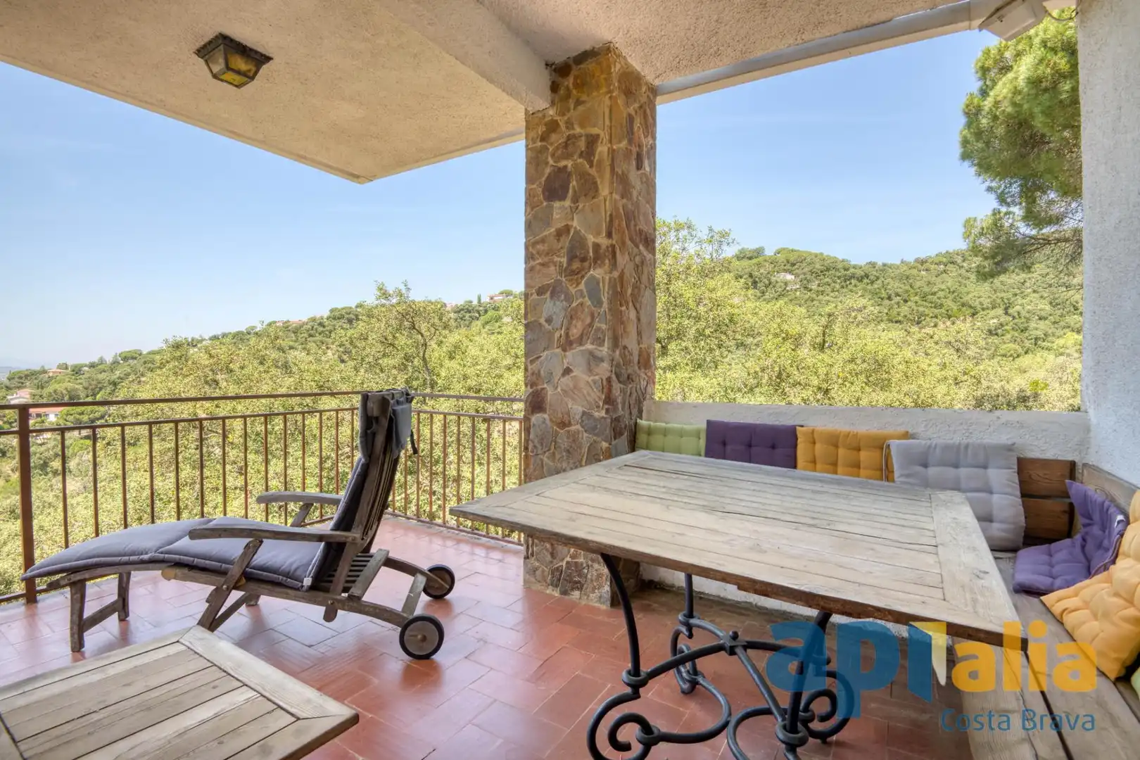 Terrace of Houses for sale in Santa Cristina d'Aro  with Terrace and Swimming Pool