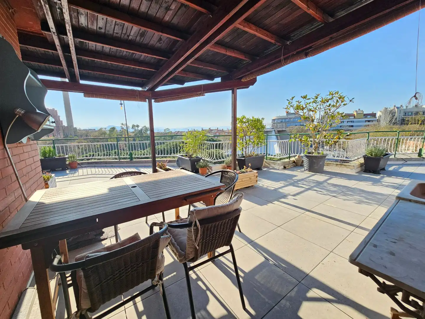 Terrace of Attic for sale in Sant Just Desvern  with Air Conditioner, Heating and Terrace