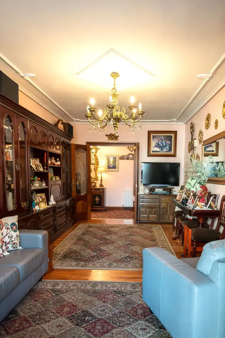 Living room of Flat for sale in Bilbao   with Heating and Balcony