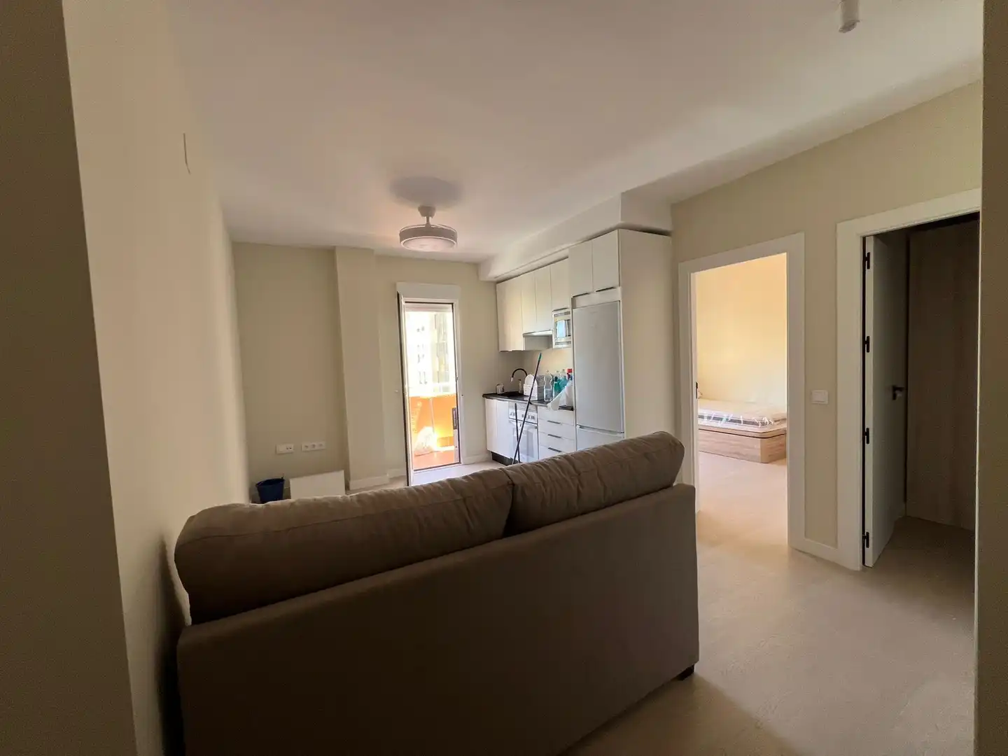 Schlafzimmer von Wohnung zur Miete in Jaén mit Klimaanlage, Möbliert und Ofen