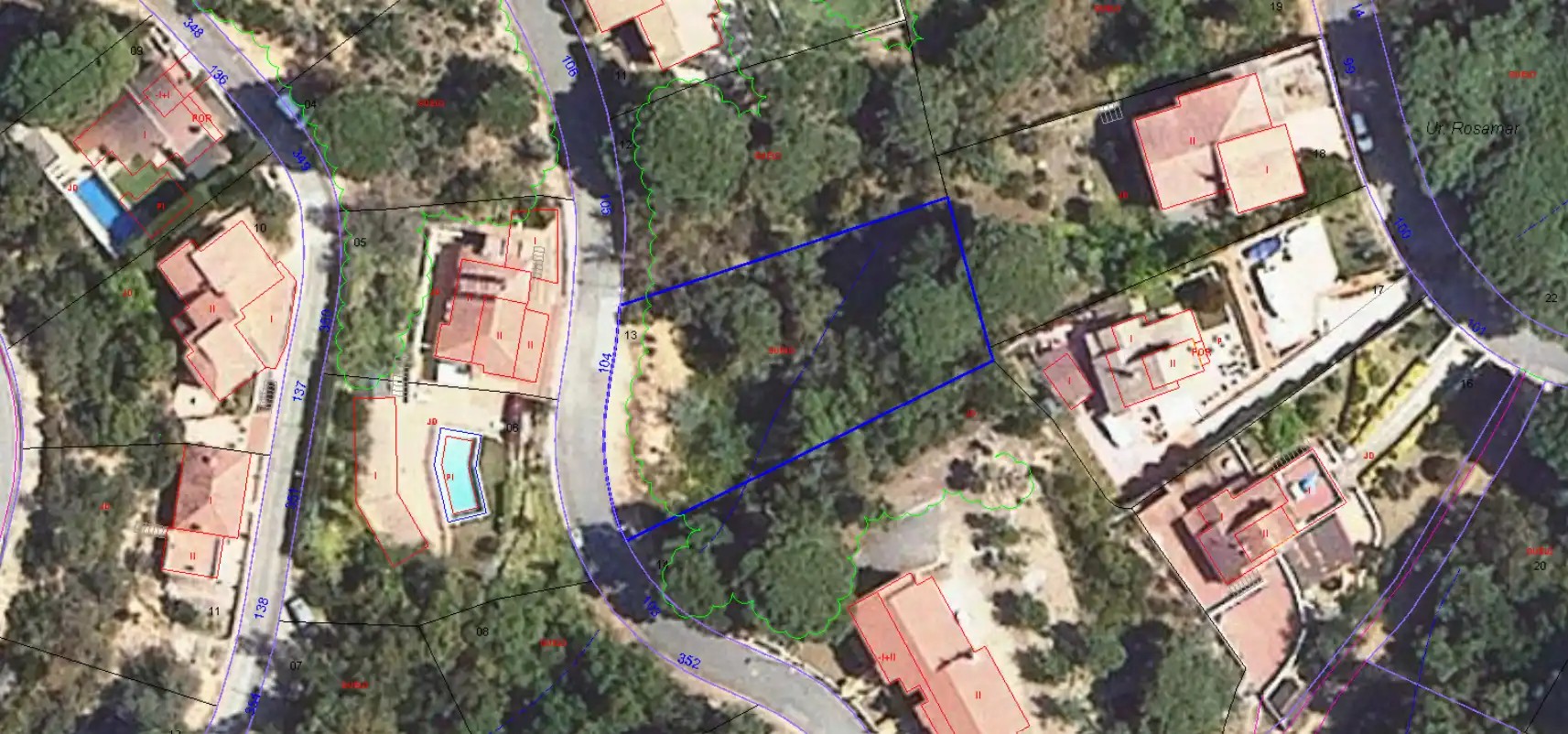 Terreny residencial en venda a Carrer Via Rosamar, imagen 12