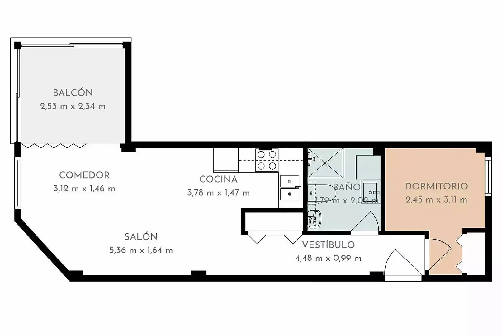 Flat with lift for sale in Maritim, imagen 20