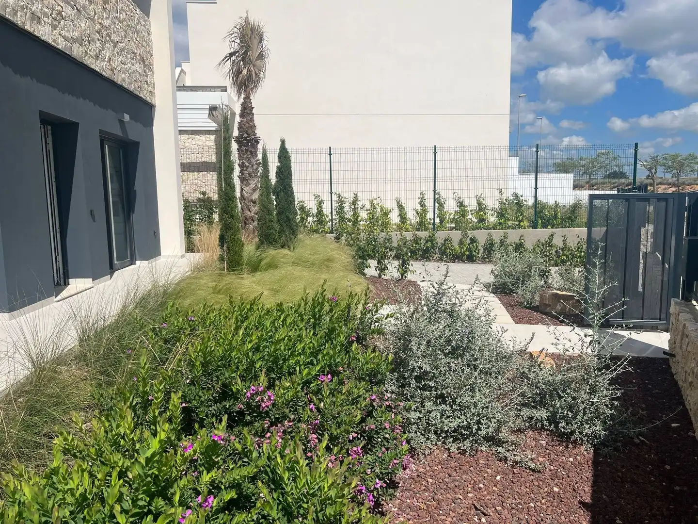 Garden of Detached homes for sale in Pilar de la Horadada  with Air Conditioner, Private garden and Terrace