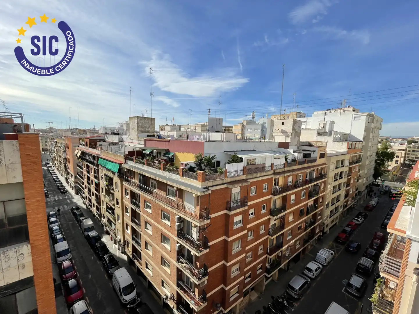 Vista exterior de Àtic en venda en Valencia amb Aire condicionat, Calefacció i Parquet