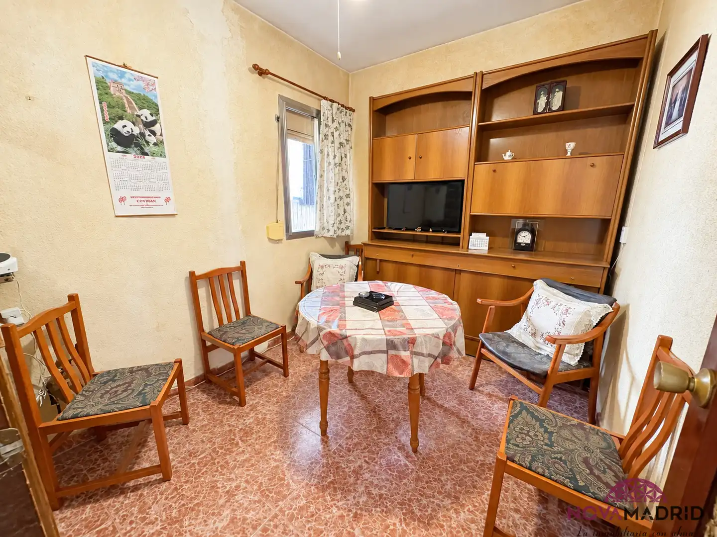 Sala de estar de Piso en venta en Madrid con Calefacción y Terraza