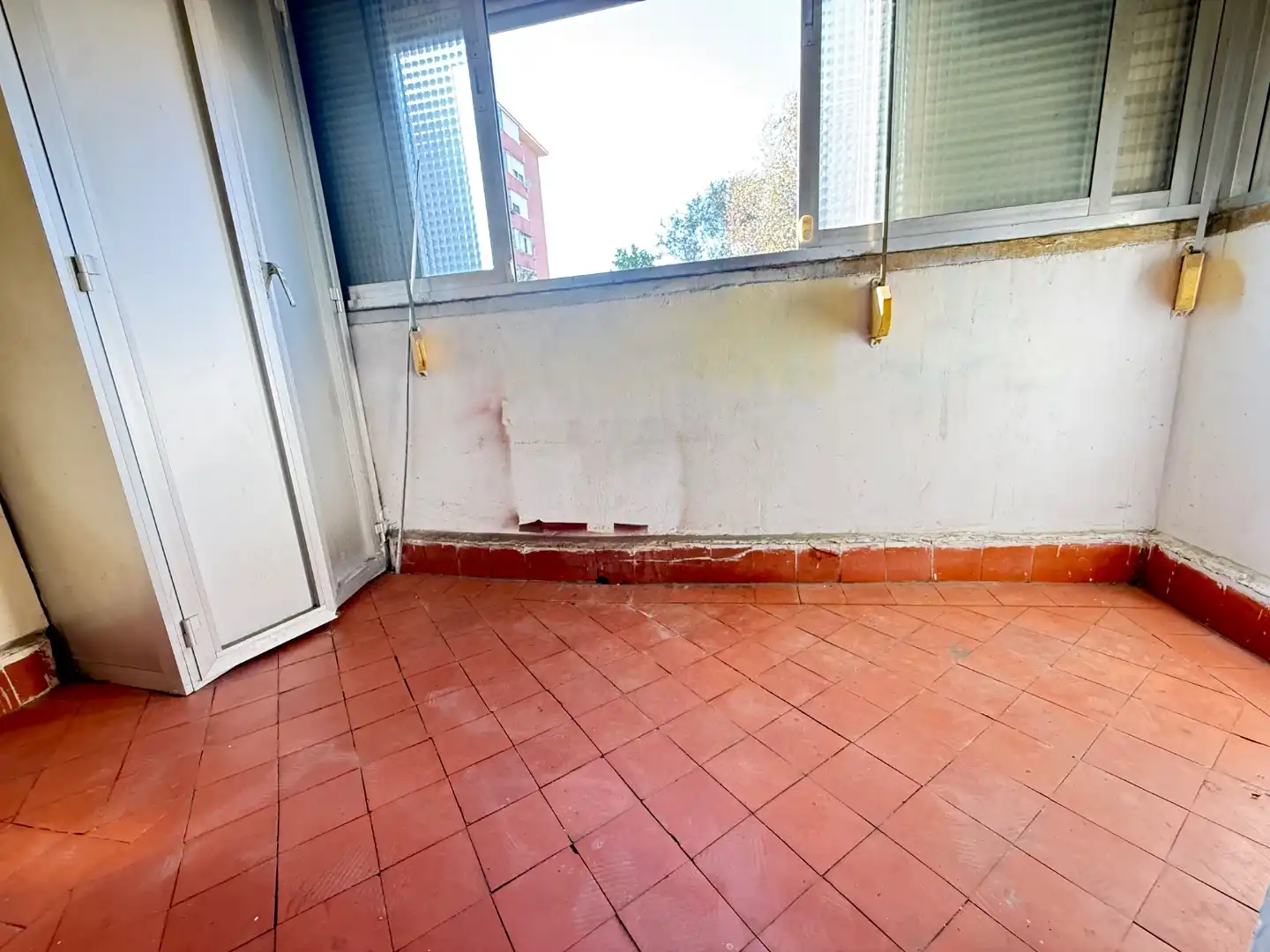 Balcony of Flat for sale in  Madrid Capital  with Air Conditioner and Terrace