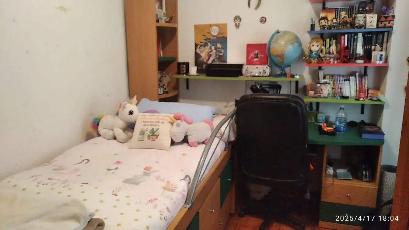 Bedroom of Flat for sale in Tordesillas  with Heating, Private garden and Furnished