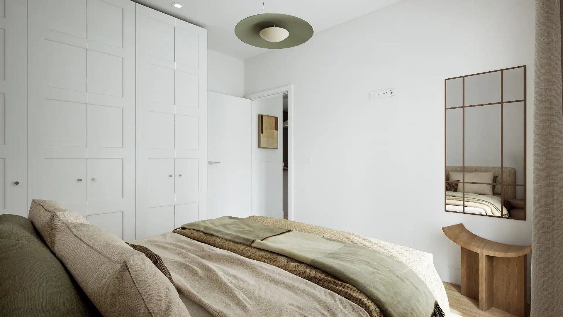 Schlafzimmer von Dachboden zum Verkauf in Bilbao  mit Terrasse