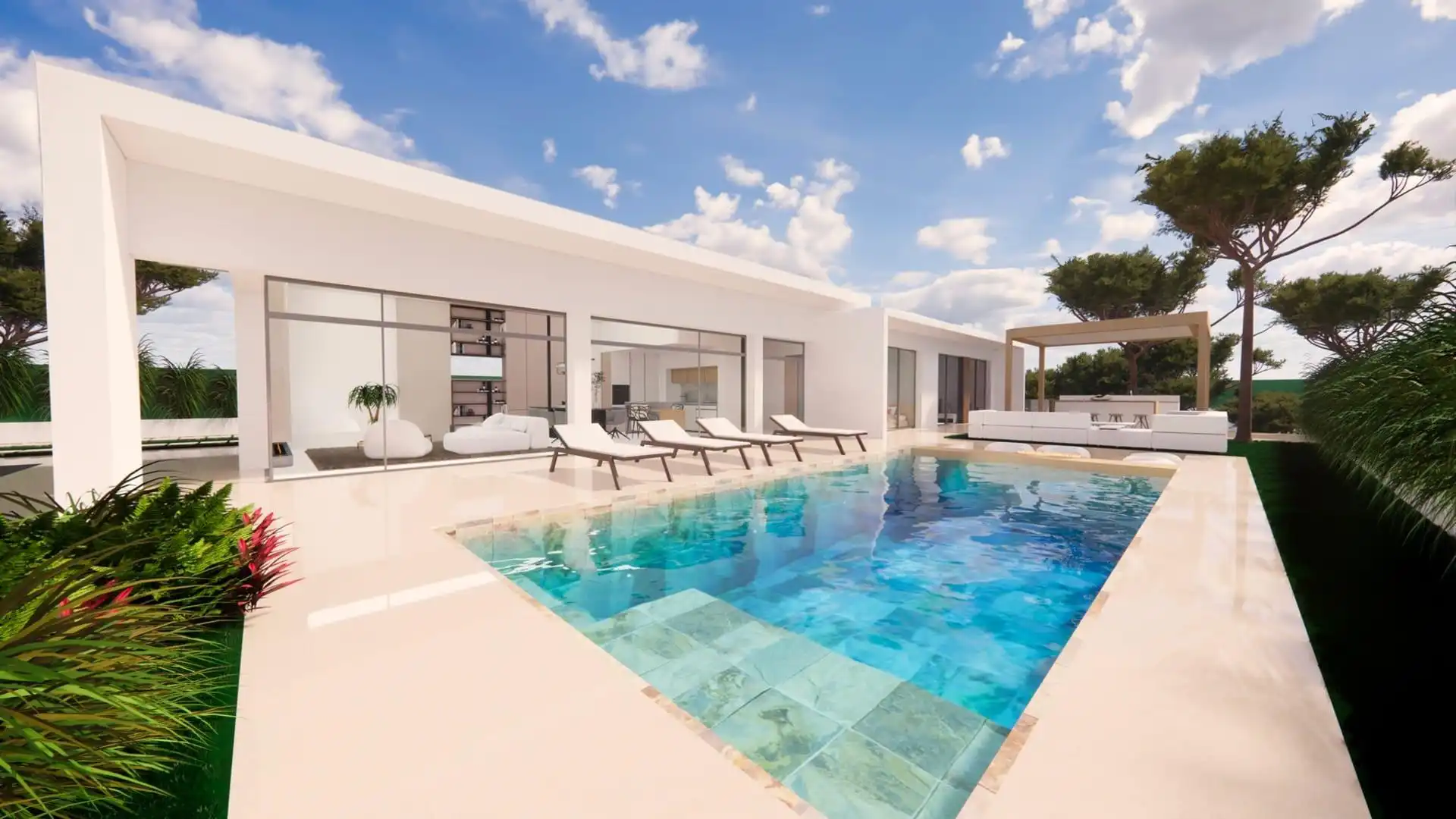 Piscina de Casa o xalet en venda en Pilar de la Horadada amb Piscina