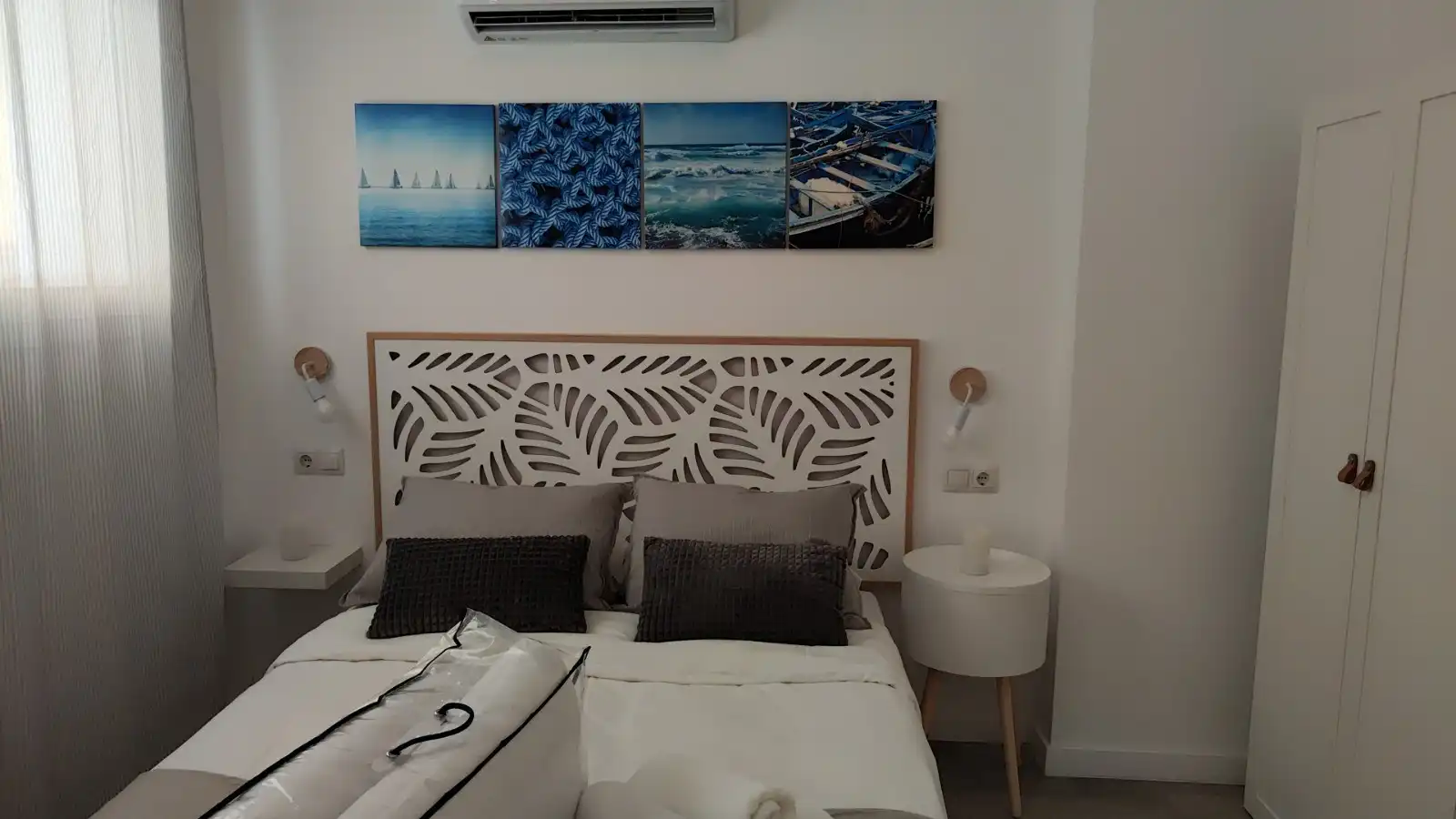 Schlafzimmer von Geschaftsraum zum Verkauf in Málaga mit Klimaanlage, Heizung und Möbliert