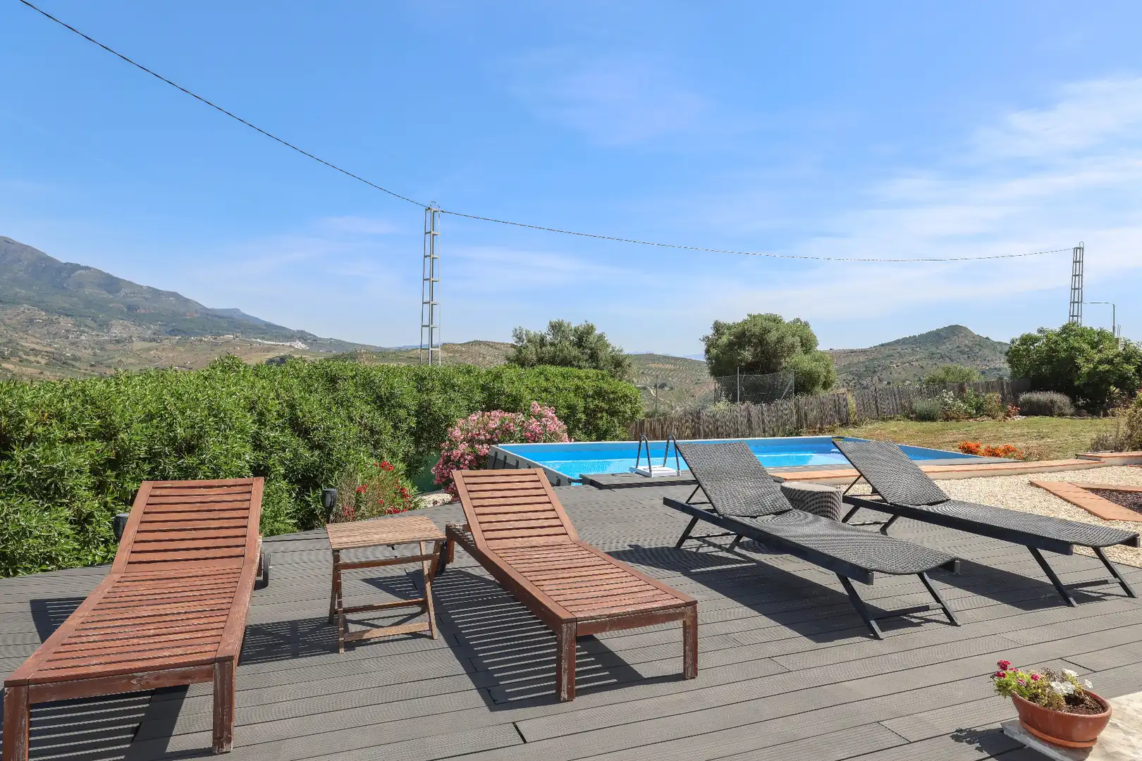 Terrassa de Casa o xalet en venda en Tolox amb Aire condicionat, Jardí privat i Traster