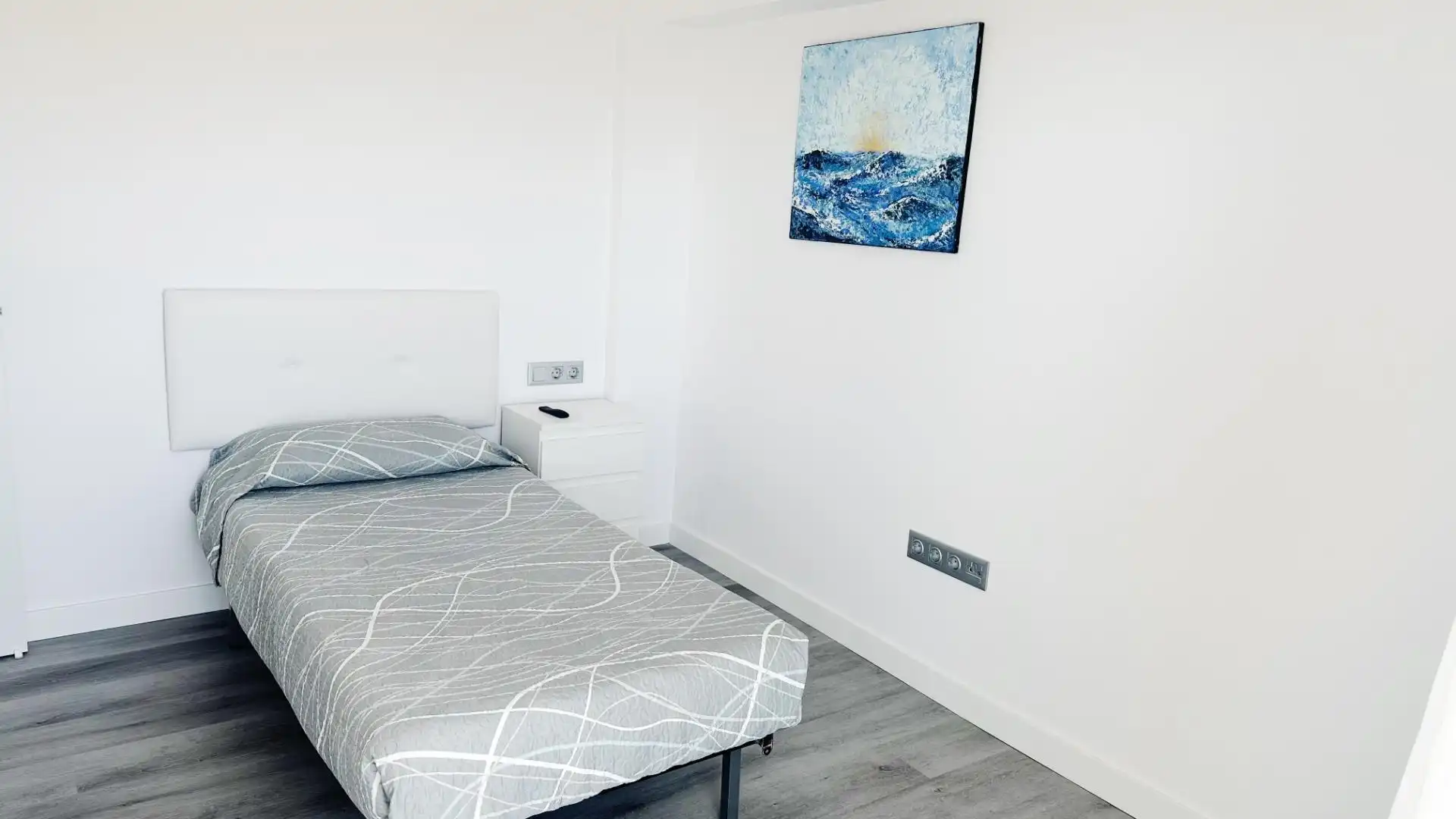Bedroom of Apartments for rent in El Campello  with Air Conditioner, Heating and Terrace