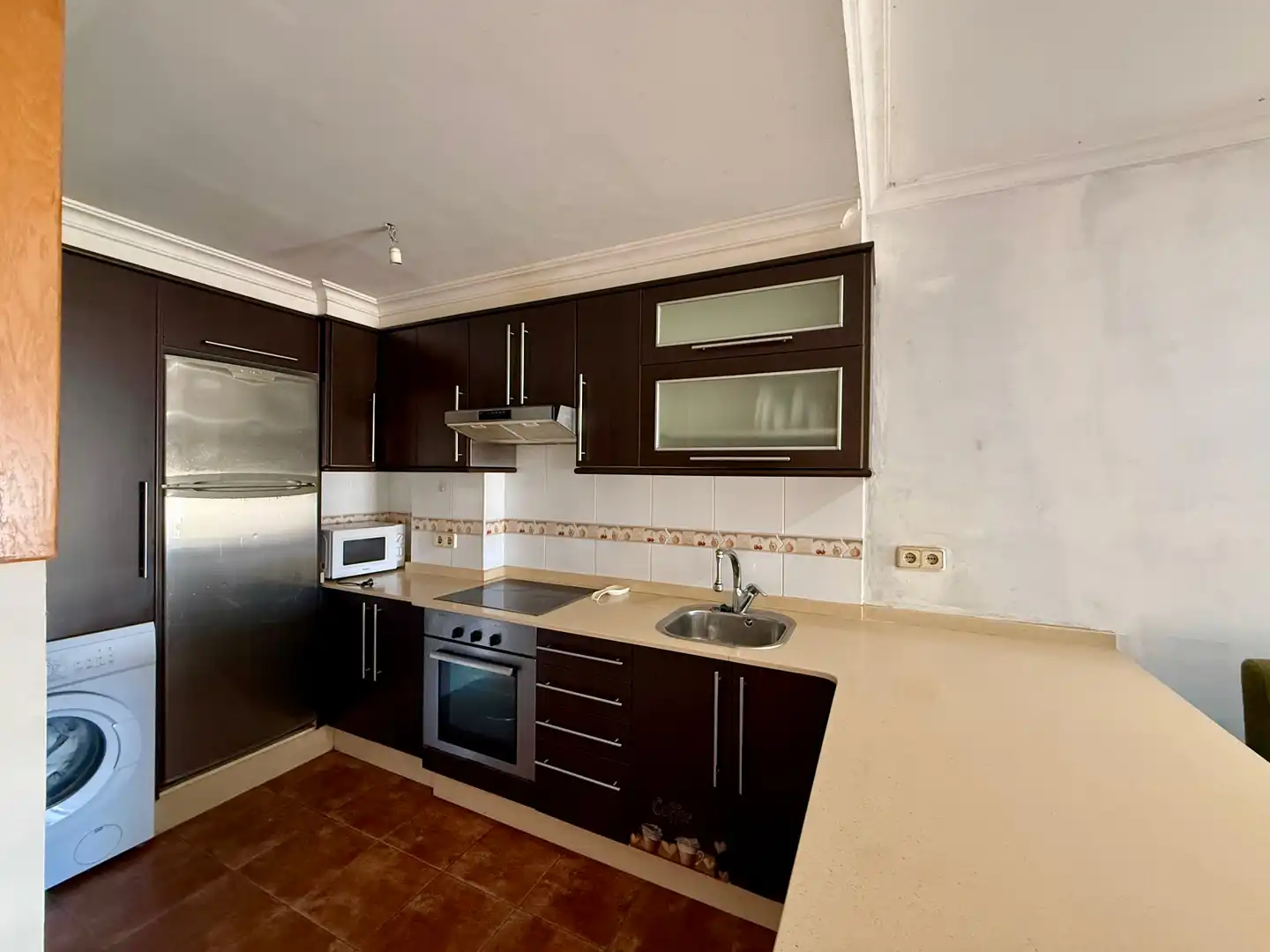 Cuina de Apartament en venda en O Grove   amb Calefacció, Traster i Moblat