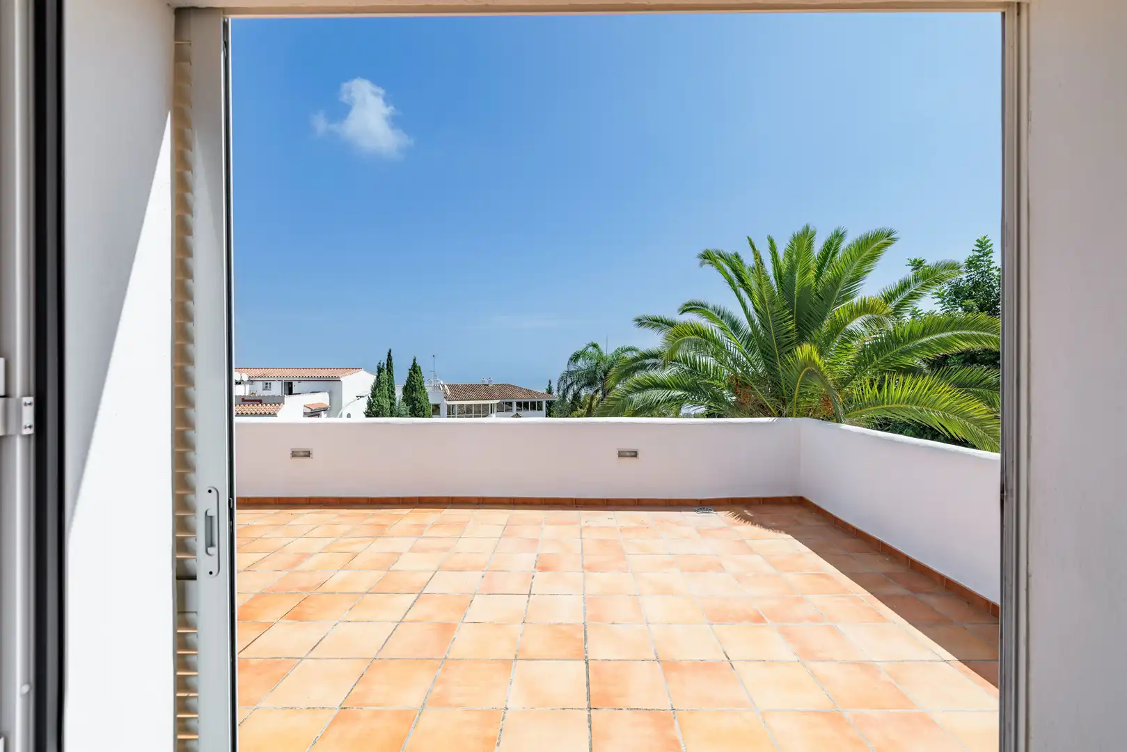 Terraza de Casa o chalet en venta en Benalmádena con Aire acondicionado, Calefacción y Jardín privado
