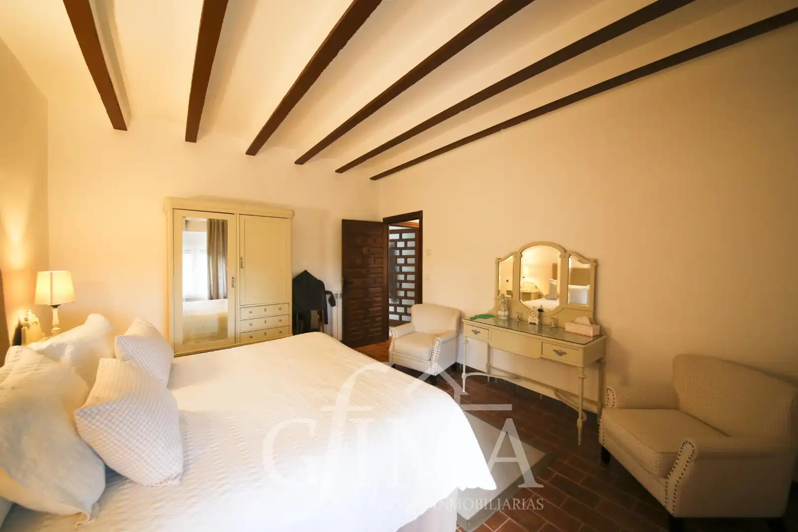 Bedroom of Houses for sale in Argamasilla de Alba  with Air Conditioner, Heating and Terrace