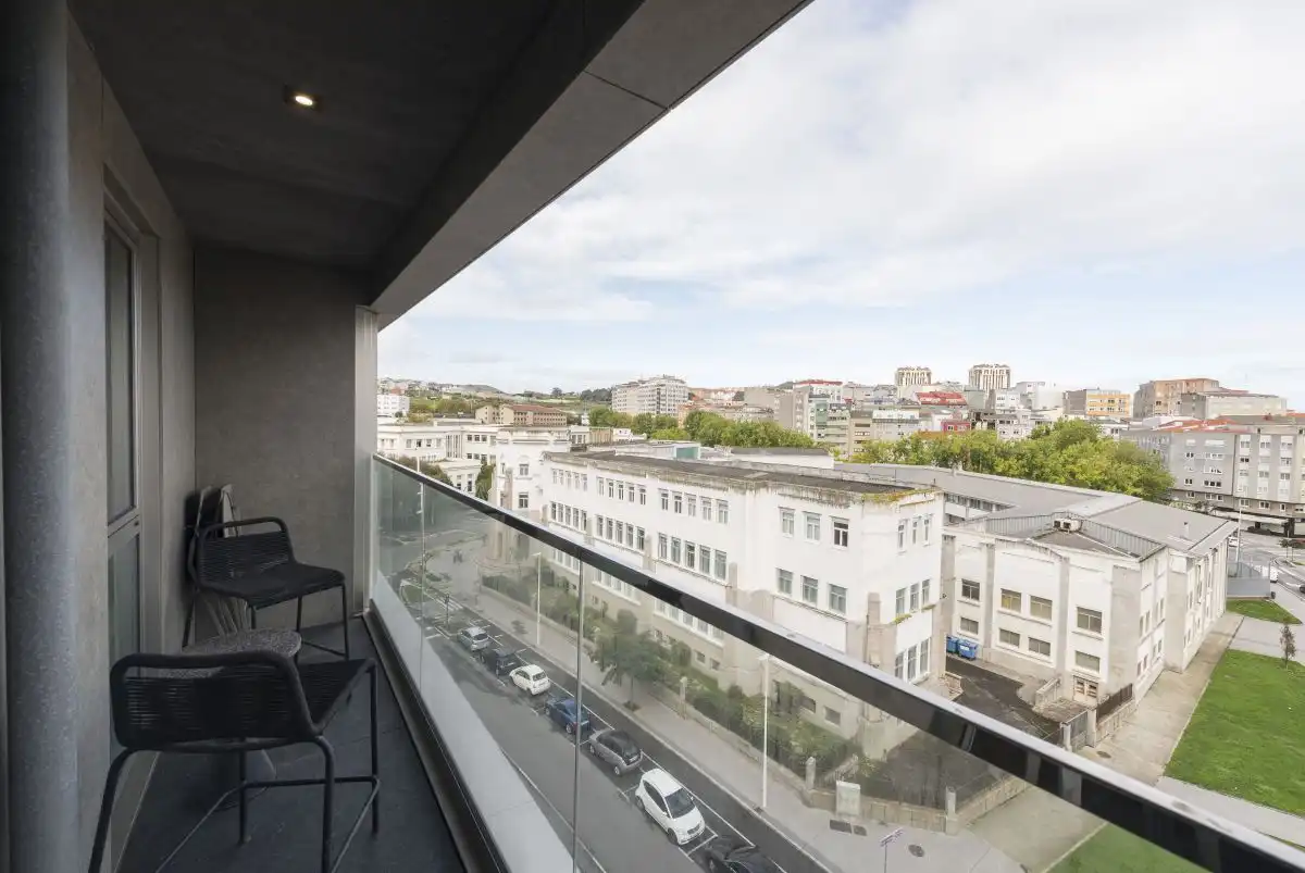 Terrace of Flat for sale in A Coruña Capital   with Heating, Terrace and Storage room