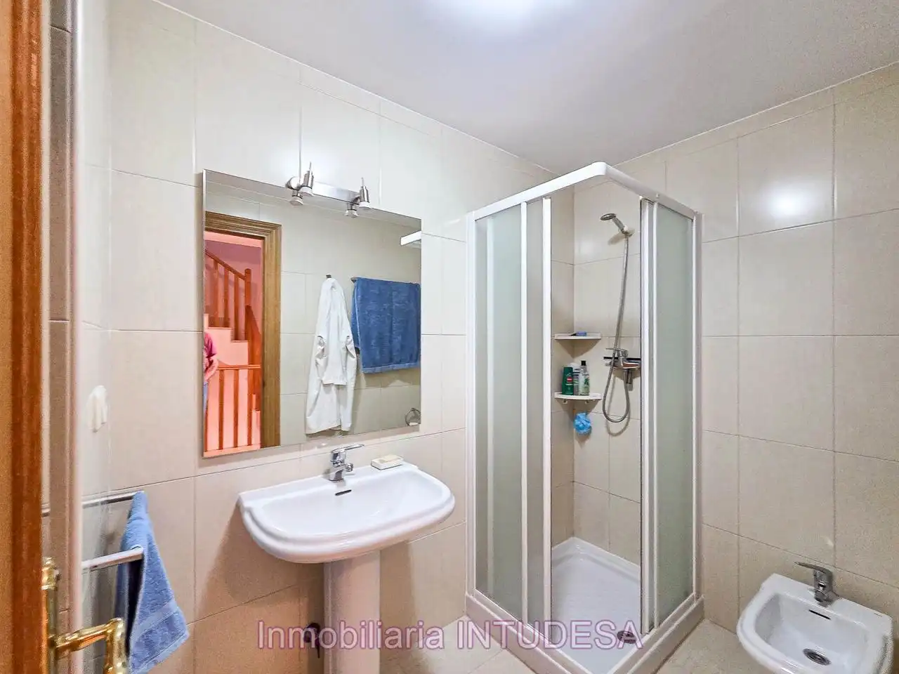 Baño de Casa adosada en venta en Murchante con Calefacción, Jardín privado y Parquet