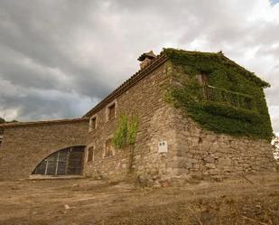 Exterior view of House or chalet for sale in Lluçà