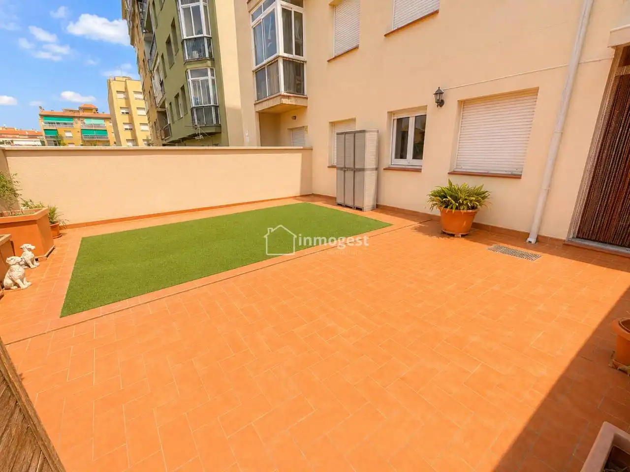 Terrace of Flat for sale in Salt  with Heating, Terrace and Storage room
