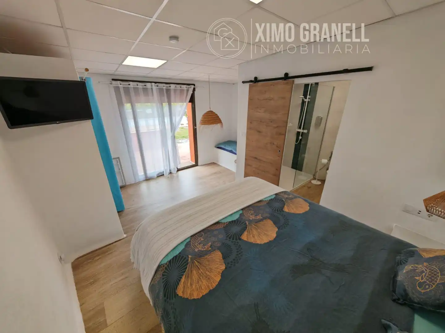 Schlafzimmer von Country house zum Verkauf in Sagunto / Sagunt mit Klimaanlage, Heizung und Privatgarten