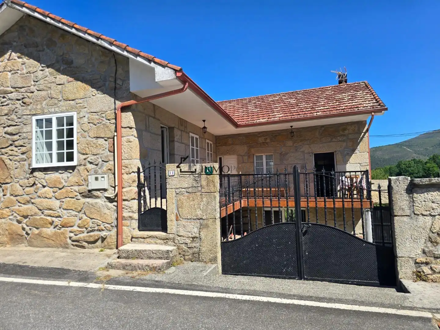 Vista exterior de Casa o chalet en venta en Campo Lameiro con Jardín privado, Terraza y Balcón